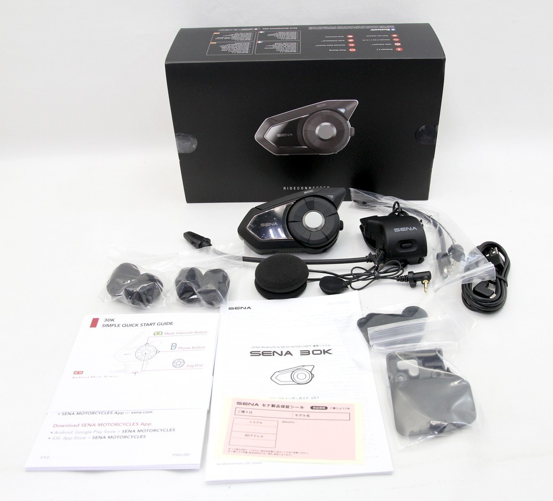 初売り】 SENA 30K-03D インターコム デュアルパック ecousarecycling.com