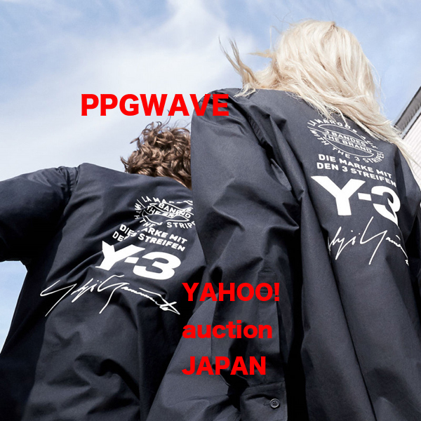 Y-3 18SS 15周年 バックプリント シャツコート ロングシャツ 黒 S 美品!