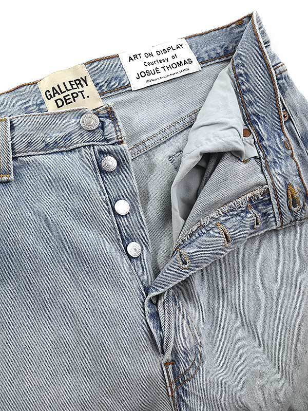 最安値に挑戦 GALLERY DEPT. ギャラリーデプト flare denim pants 再