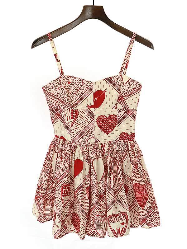 RED VALENTINO レッド ヴァレンティノ コットンポプリンジャンプスーツ