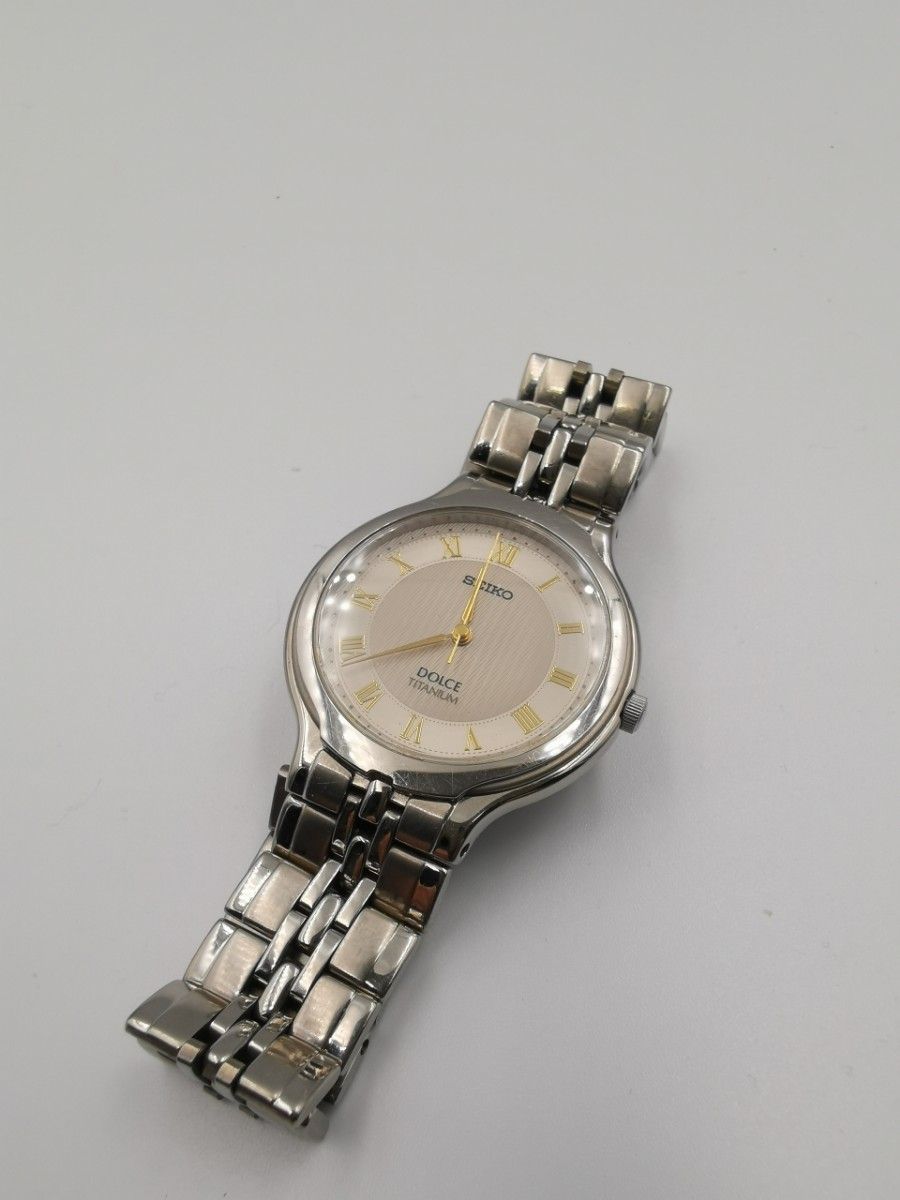 SEIKO DOLCE セイコー ドルチェ メンズ腕時計 チタニウム 8J41 SEIKO DOLCE セイコー ドルチェ メンズ腕時計 チタニウム 8J41