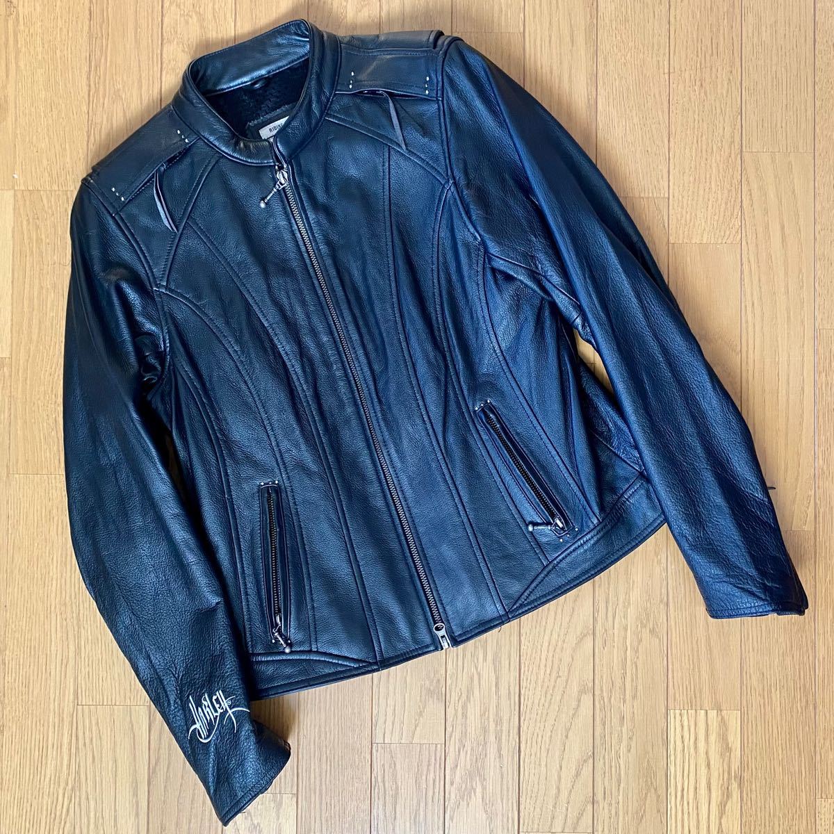 SALE/99%OFF】 ハーレーダビッドソン 100周年 M 革ジャン レディース