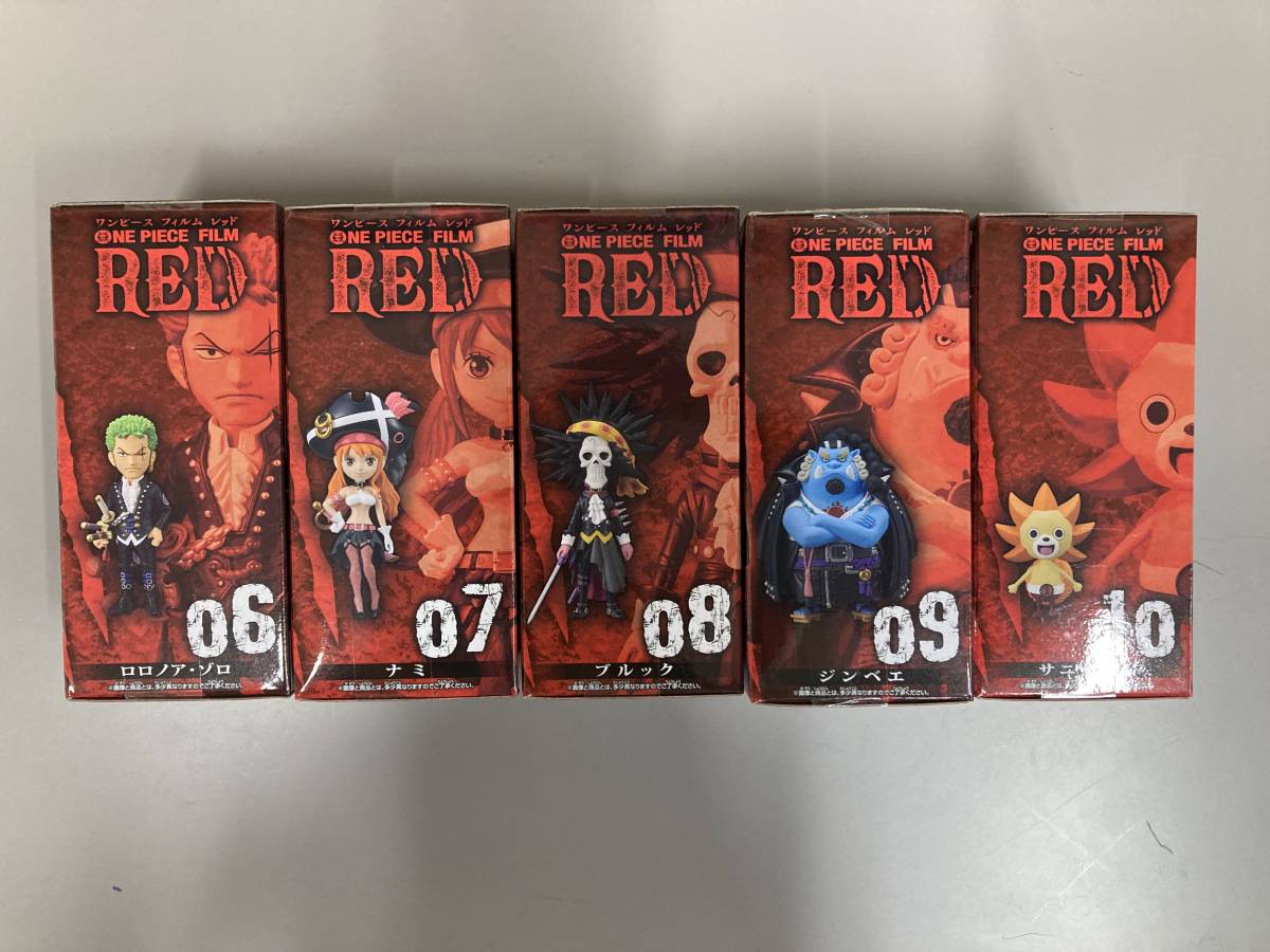 品未開封 ワンピース Film RED ワールドコレクタブルフィギュア Vol.2 全5種セット ワーコレ WCF Vol2 2 定形外510円_画像2