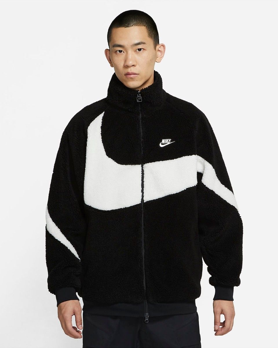 ナイキ ＸＬ フリース スウッシュリバーシブル ボアジャケット SWOOSH