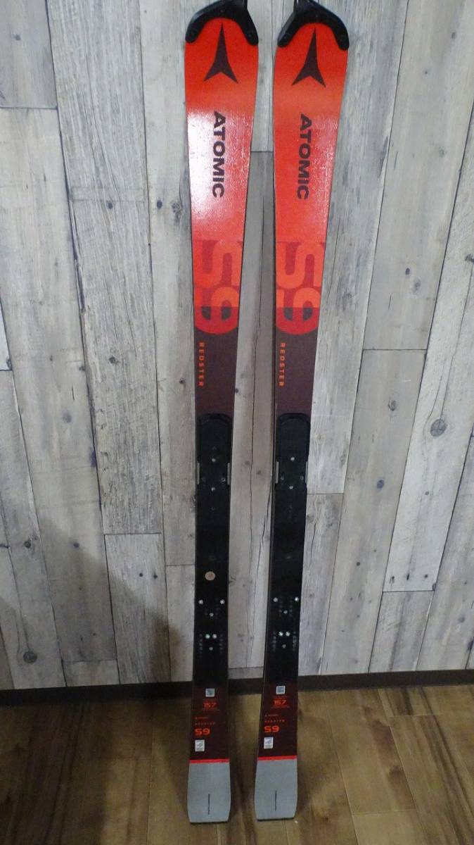 現行モデル ATOMIC REDSTER G9 FIS W I 157cm ビンディングなし 競技用 アトミック スキー ショート 美品　数日利用 細かい傷あり T32