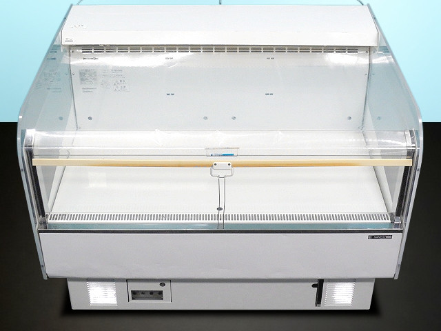 サンデン SANDEN 平型オープン冷蔵ショーケース W1160xD910xH890 RSR-4ZC 2008年式 単相100V 業務用  冷蔵ショーケース 221104-R1