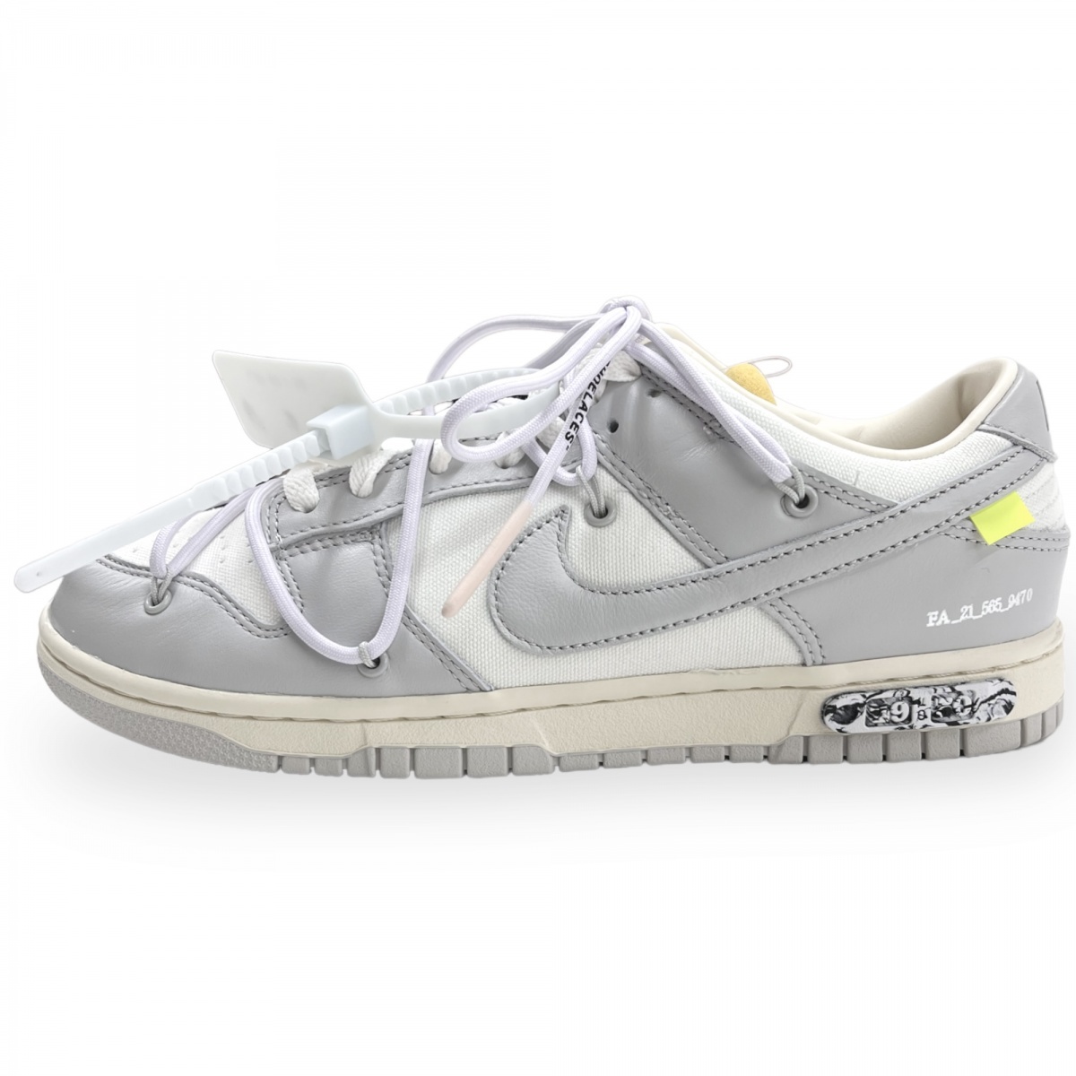 未使用 19年製 NIKE ナイキ×OFF-WHITE オフホワイト DUNK LOW 1 OF 50