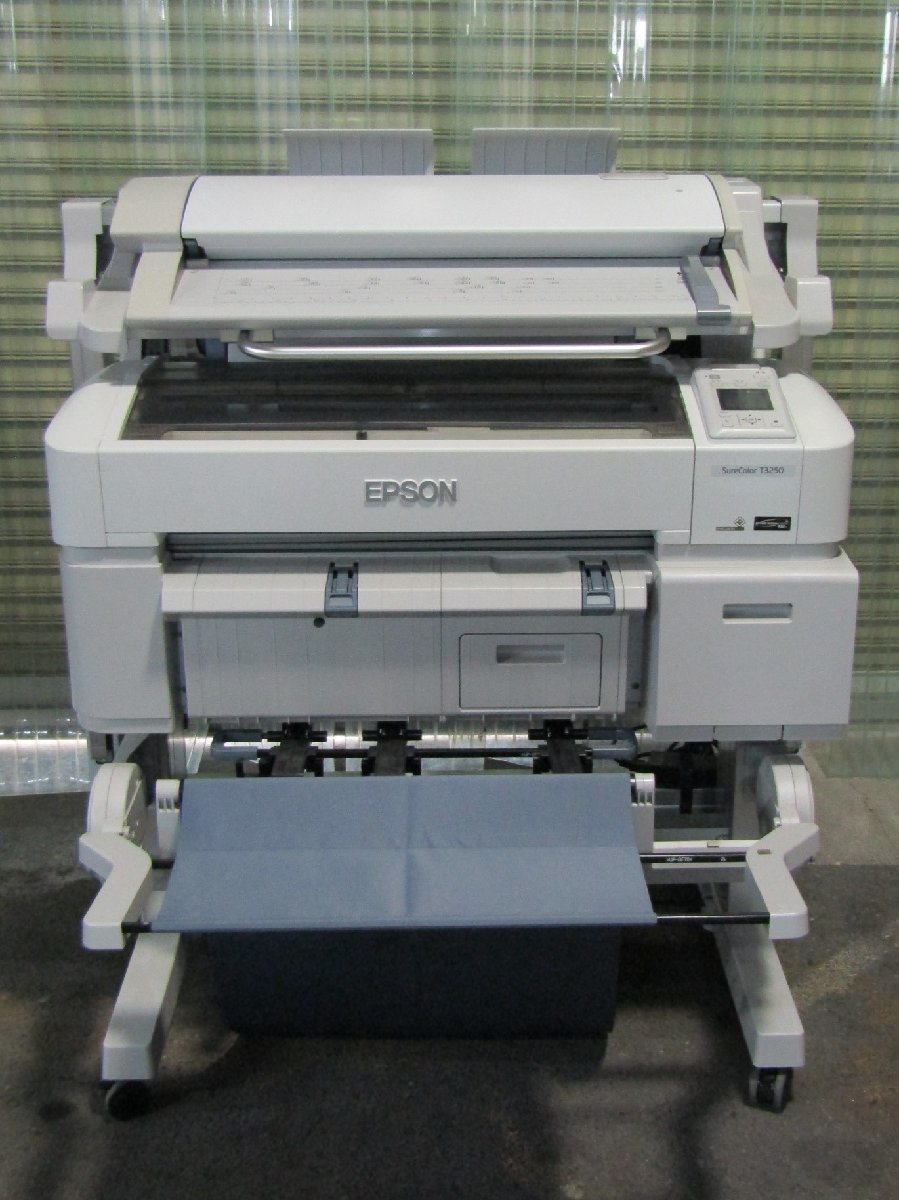 引取限定・中古】EPSON SureColer SC-T32MFP(SC-T3250) 顔料4色A1+