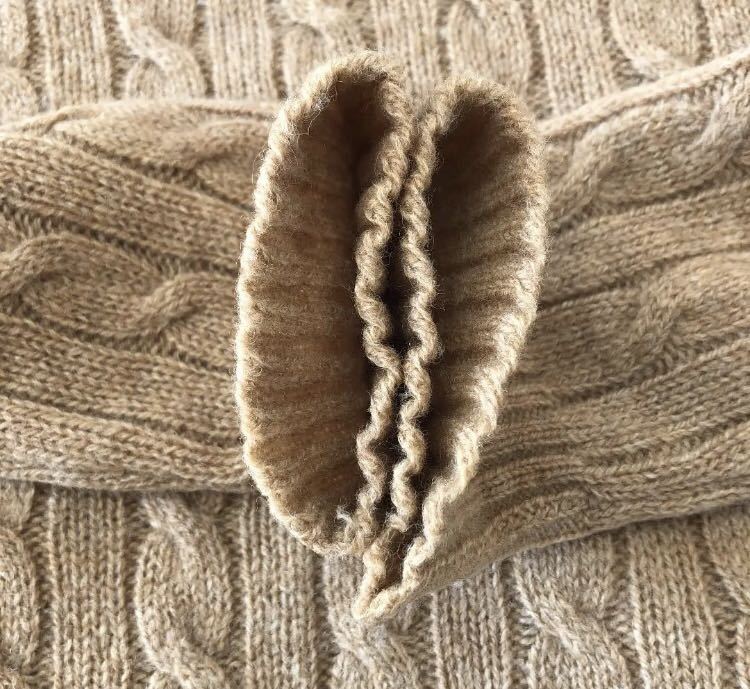 80s BROOKS BROTHERS vintage Shetland wool knit sweater ブルックスブラウザーズ ウール セーター アメリカ ビンテージ RRL Ralph Lauren_画像4