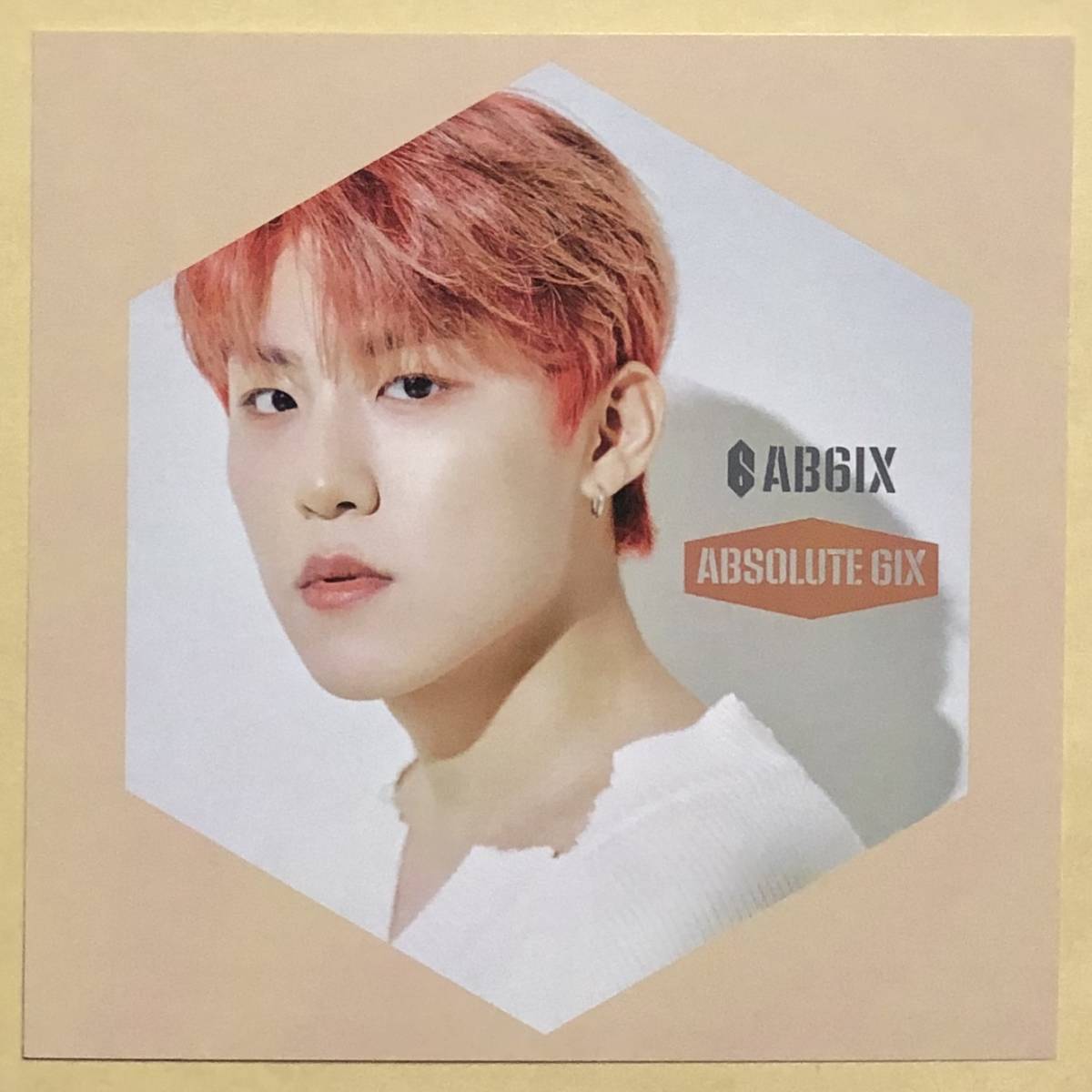 AB6IX ウジン WOOJIN ABSOLUTE6IX HMV盤 日本デビュー アルバム 日本盤 CD HMV・Loppi 限定盤 トレカ 限定特典 アザージャケット_画像1