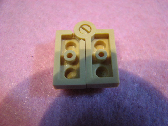 ☆レゴ-LEGO★2429★2430★ヒンジプレート★タン★1x4★セットプレート部品★2X2★稼動部品★クリーム★USED★_画像4