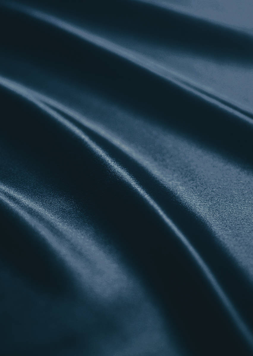 【本物シルク】シルク サテン 100％ 枕カバー S サイズ 35cm×50cm ネイビー 日本製 ファスナー式 限定数量_画像2