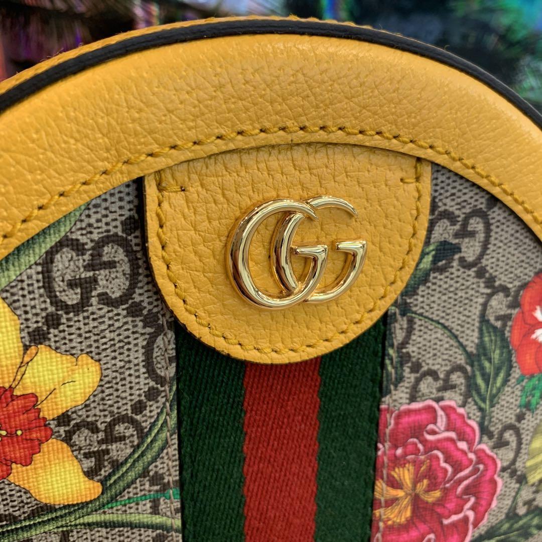 ☆新品☆GUCCI オフィディア フローラ ショルダーバッグ ラウンド型