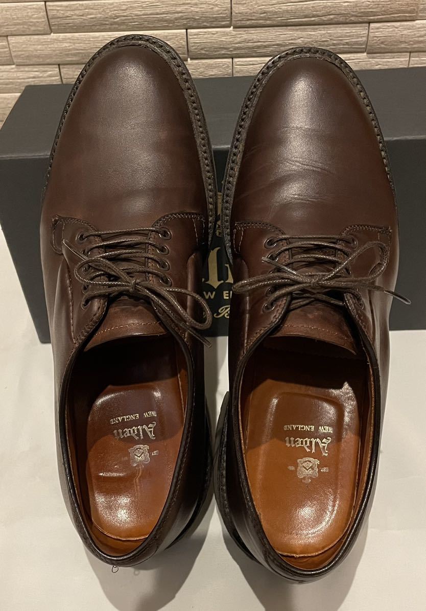Alden 9431S オイルドヌバック サイズ 8.5D オールデン プレーントゥ