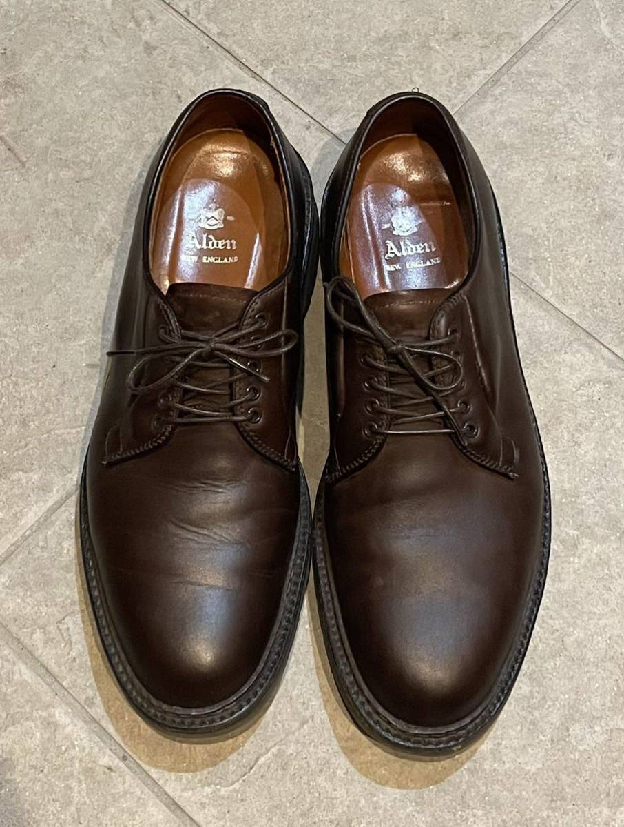 Alden 9431S オイルドヌバック サイズ 8.5D オールデン プレーントゥ