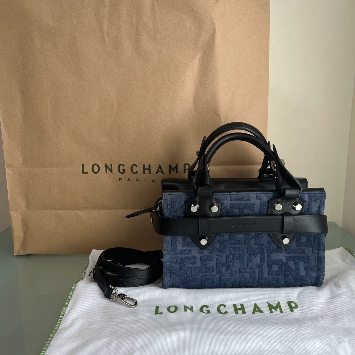 【新品】LONGCHAMP ロンシャン              LaVoyageuse  2way BAG 