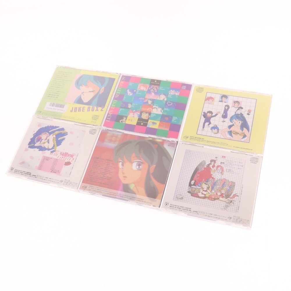 1 иен * Urusei Yatsura Ranma 1/2 Maison Ikkoku CD 11 позиций комплект продажа комплектом juke box 2 музыка. Tetsujin сборник и т.п. б/у 