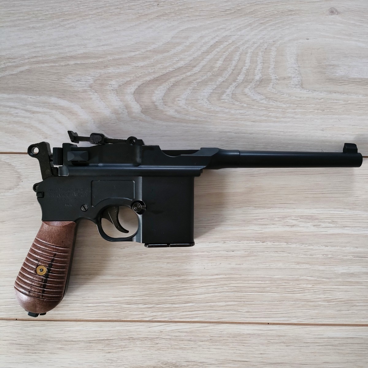 値下げ 美品 マルシン M712 MAXI モーゼル ガスガン 6mmBB弾 値下げ 美品 マルシン M712 MAXI モーゼル ガスガン 6mmBB弾