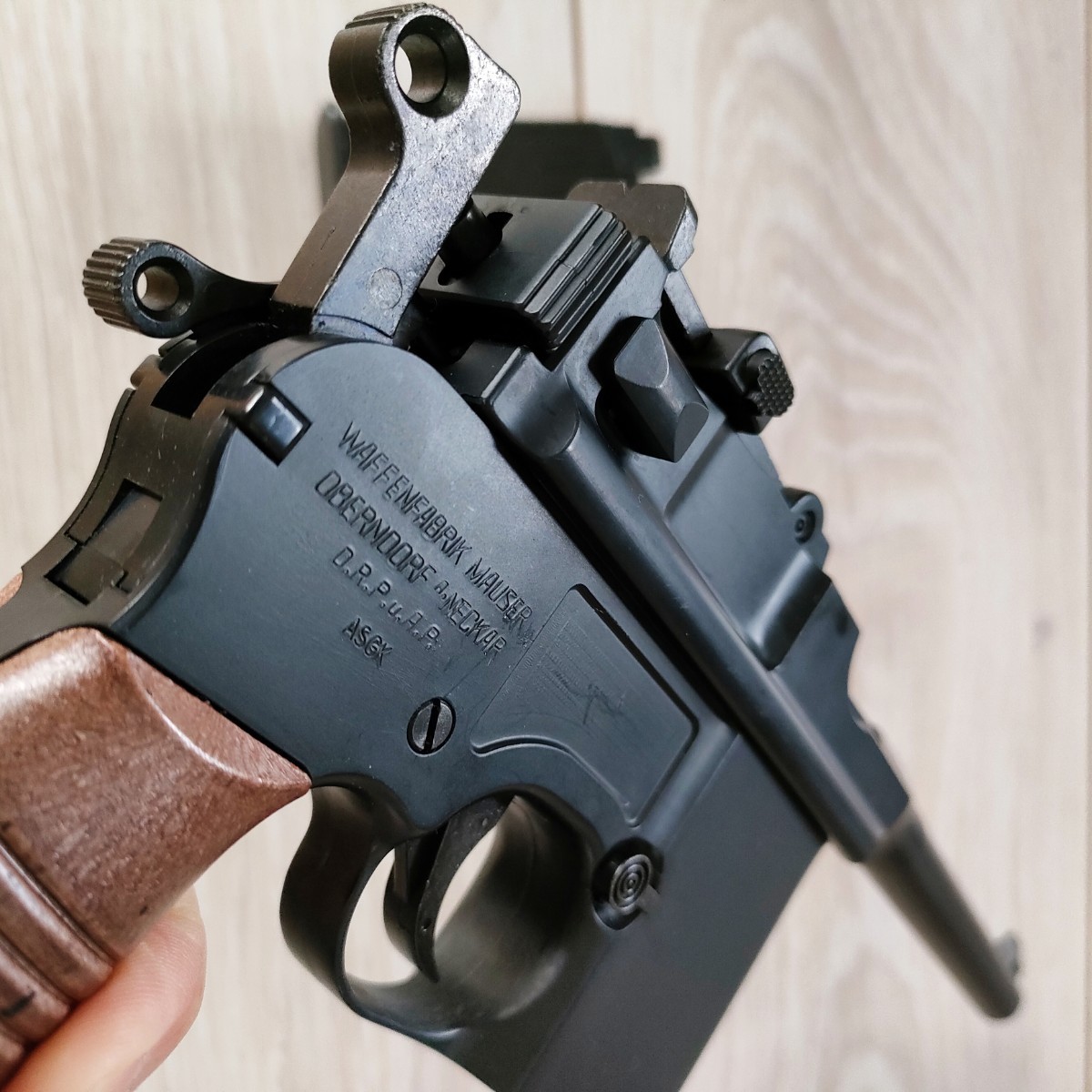 値下げ 美品 マルシン M712 MAXI モーゼル ガスガン 6mmBB弾 値下げ 美品 マルシン M712 MAXI モーゼル ガスガン 6mmBB弾