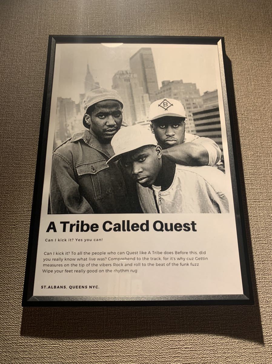 A TRIBE CALLED QUESTto Live A4 poster amount attaching ⅰ