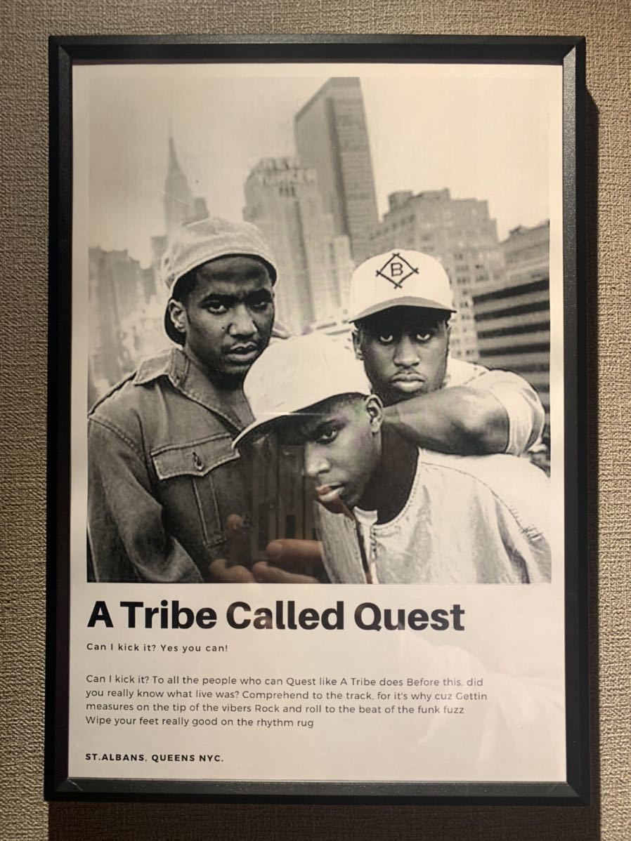 A TRIBE CALLED QUESTto Live A4 poster amount attaching ⅰ