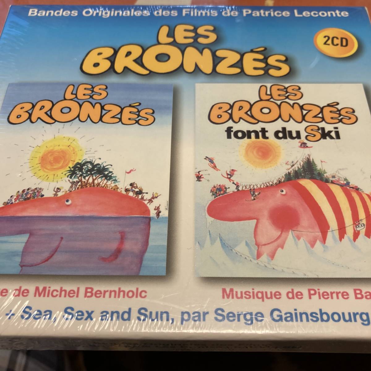 Les Bronzes Vol 1 & 2（ピエール・バシュレ＆ミシェル・ベルノルク/フランス盤）_画像1