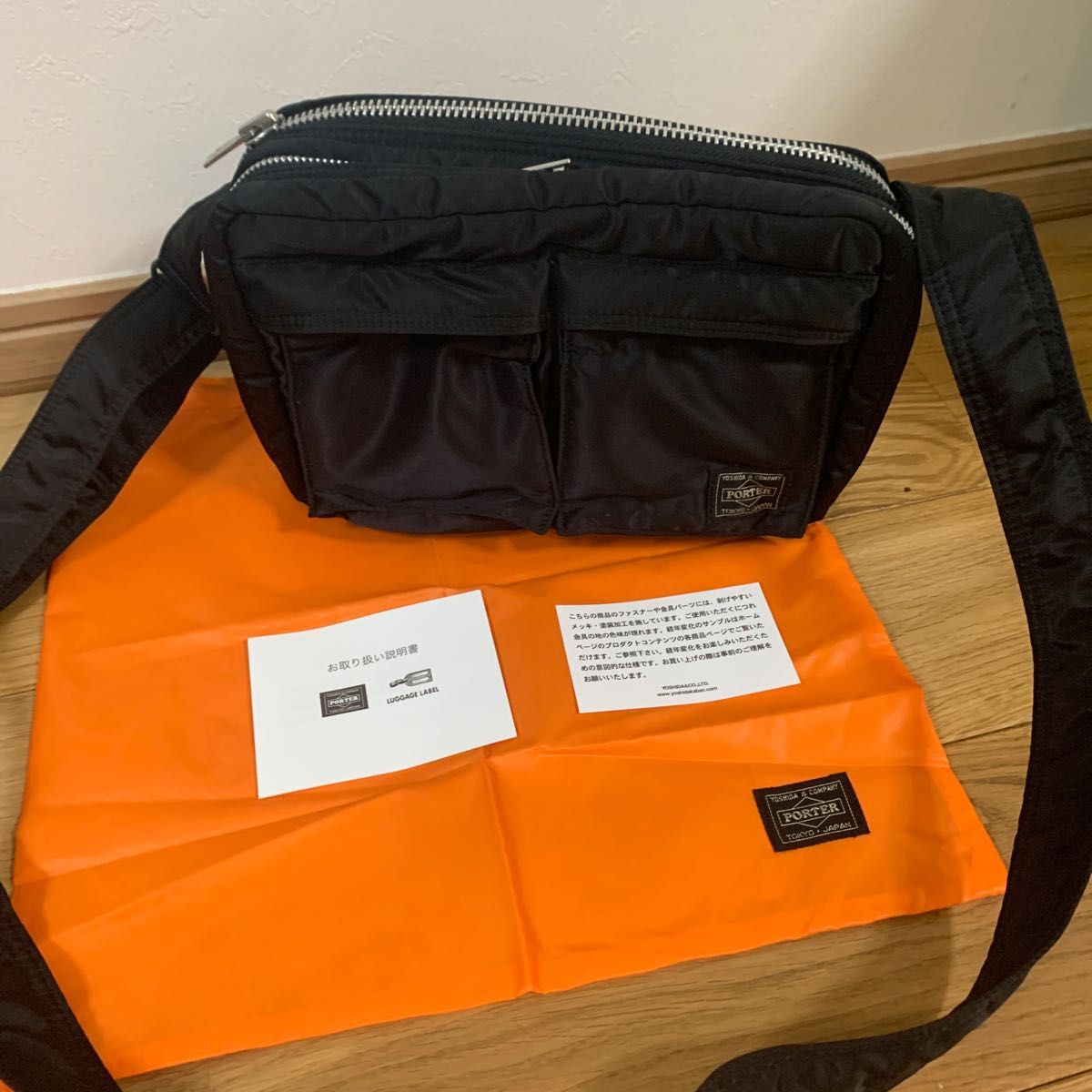未使用 PORTER / TANKER SHOULDER BAG(S) ショルダーバッグ ポーター ...