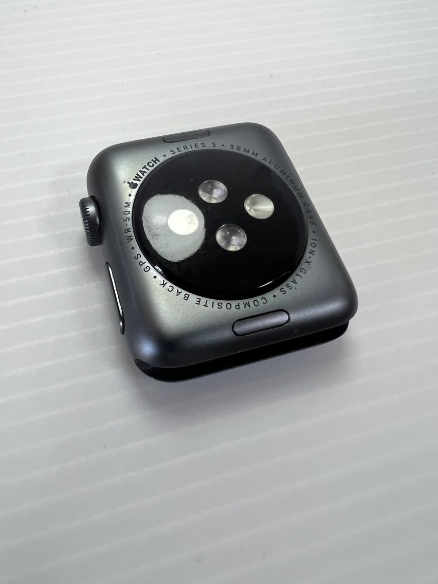電池残100%】Apple Watch series3 38mm グレー | www.alyafi-ip.com