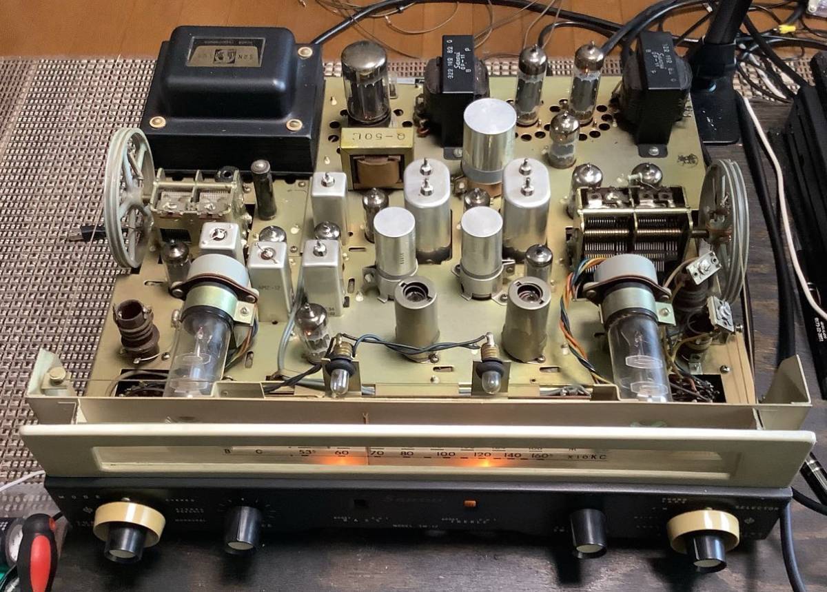 山水真空管HiFiレシーバーアンプSM 12 貴重品 山水真空管HiFiレシーバーアンプSM 12 貴重品