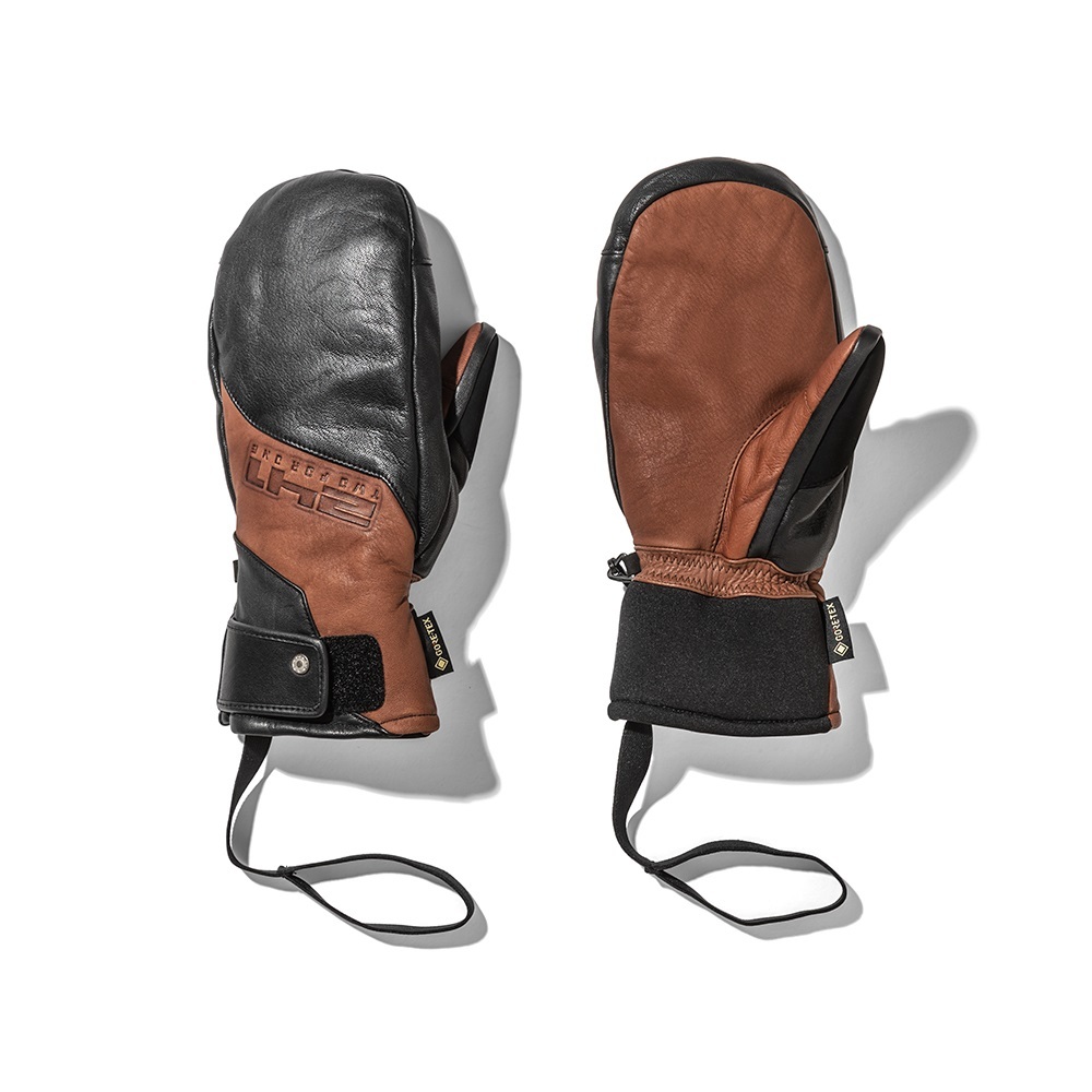 送料無料 特価即決【未使用】241 TWO FOR ONE ★ 241-GORE-TEX レザーミトン (L) ★ ゴールドウイン ゴアテックス グローブ 手袋 MB8900_画像4