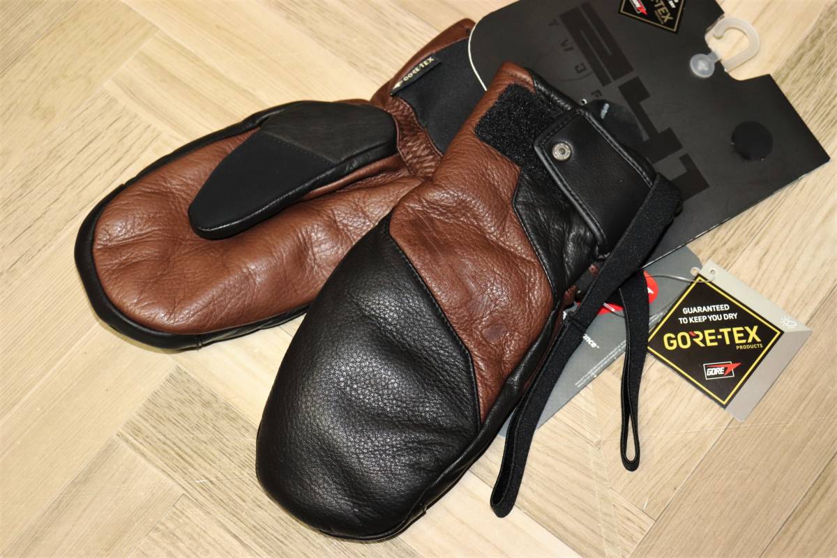 送料無料 特価即決【未使用】241 TWO FOR ONE ★ 241-GORE-TEX レザーミトン (L) ★ ゴールドウイン ゴアテックス グローブ 手袋 MB8900_画像6