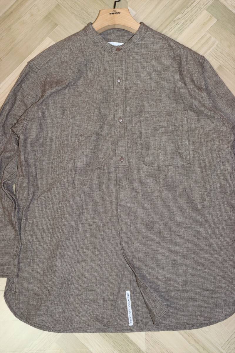 送料無料 即決【未使用】 nanamica Garden Shirt (Sサイズ) ナナミカ