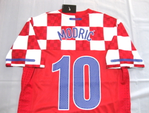  новый товар NIKE игрок главный . бумага с биркой стандартный товар Nike футбол Хорватия представитель 10 номер modo Ricci MODRIC\' не использовался форма World Cup W кубок 