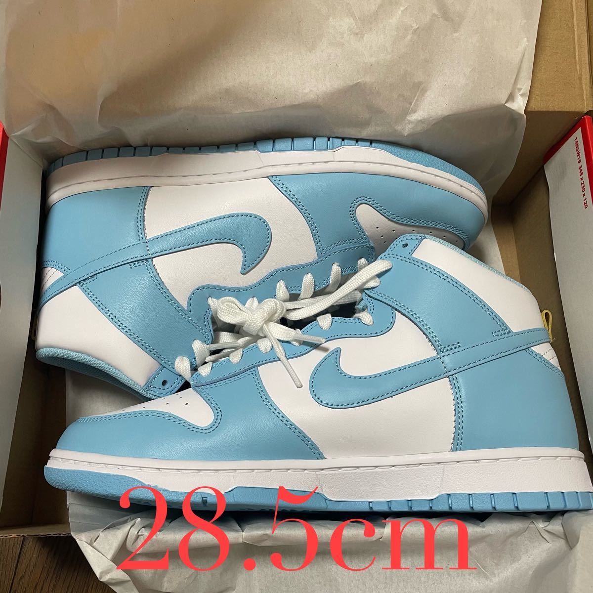 28 Nike Dunk High Blue Chill ナイキ ダンク-