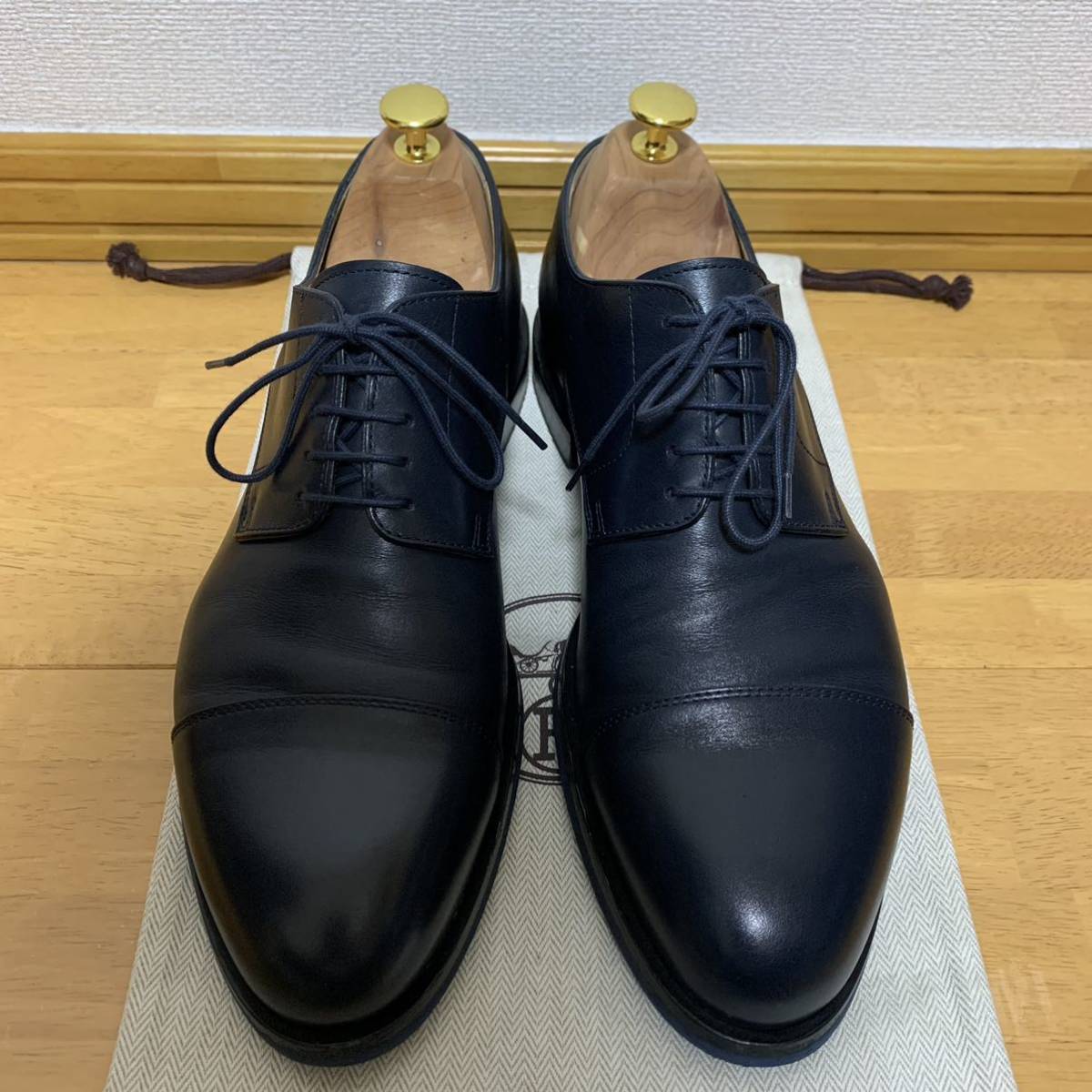 送料込み◇美品 HERMES エルメス ストレートチップ ドレスシューズ