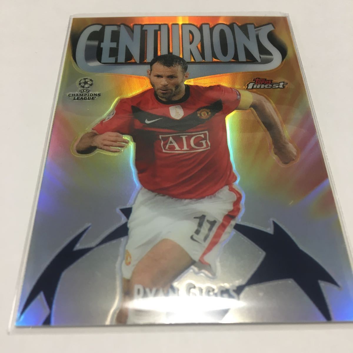 ★2021-22 Topps UEFA Champions League Finest 【ライアン・ギグス】CENTURIONS★即決_画像1