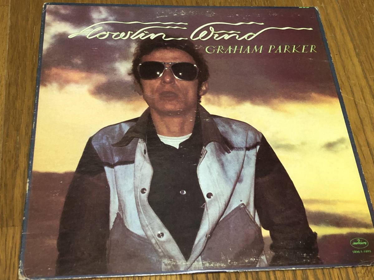 ★即決落札★GRAHAM PARKER「HOWLIN WIND」NICK LOWE/１９７６年リリース/US盤/インナー/全１２曲収録_画像2