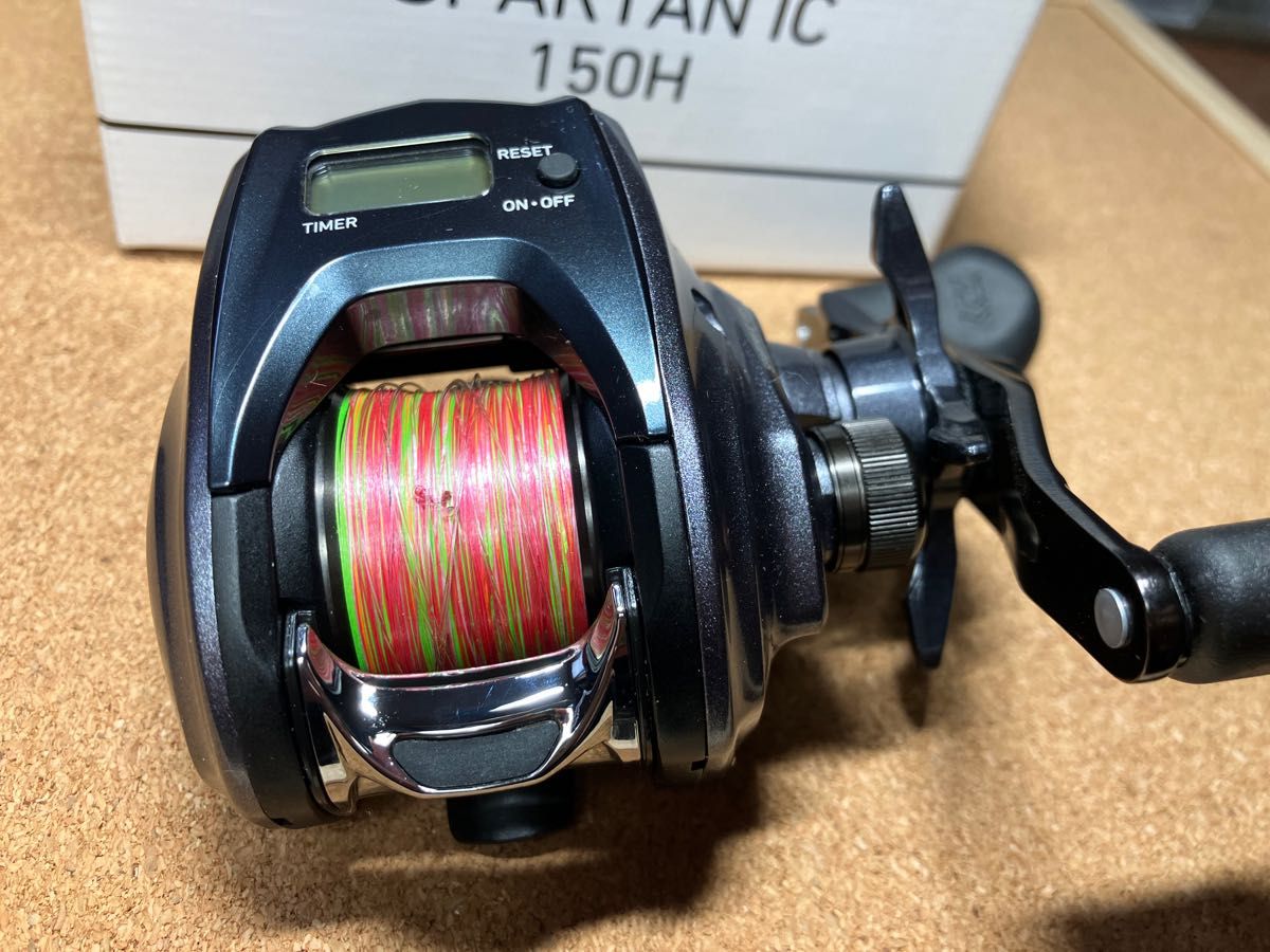 未使用 DAIWA ダイワ スパルタン IC 150H 両軸リール カウンター付 未使用 DAIWA ダイワ スパルタン IC 150H 両軸リール カウンター付