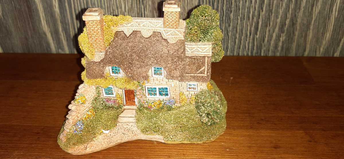lilipa train LILLIPUT LANE[DERWENT-LE-DALE]1992 miniature house England ornament Vintage antique hand made 