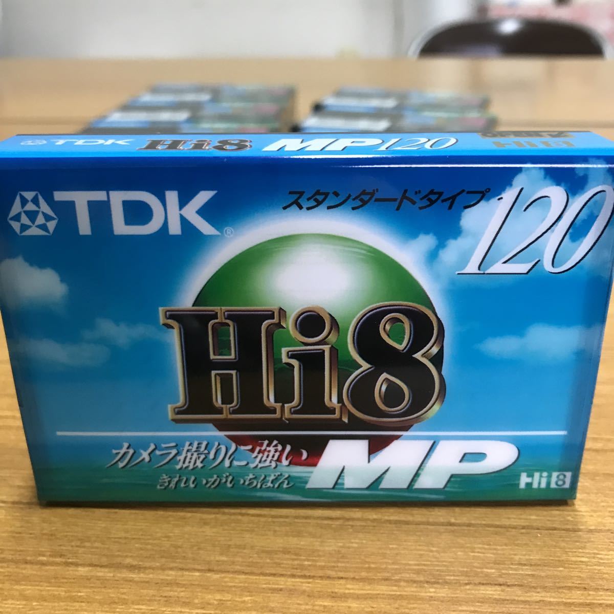 101 TDK Hi8 MP120 ビデオカセットテープ 8本 未開封 [20221108]_画像3