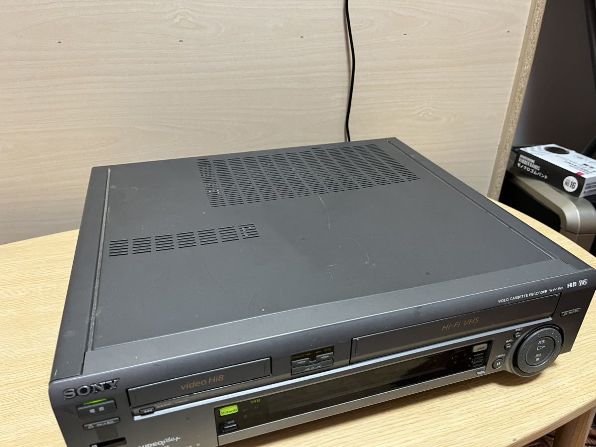 人気 SONY WV-SW1 S-VHS+Hi8ダブルデッキ 新品未使用品 WV-SW1 SONY S