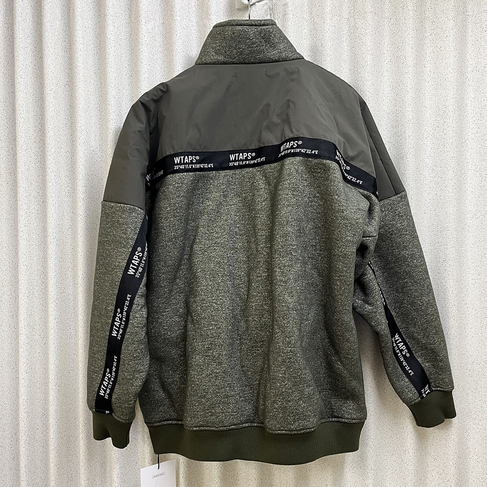 新品完売 WTAPS MERCER L 03 ダブルタップス ボア ジャケット-