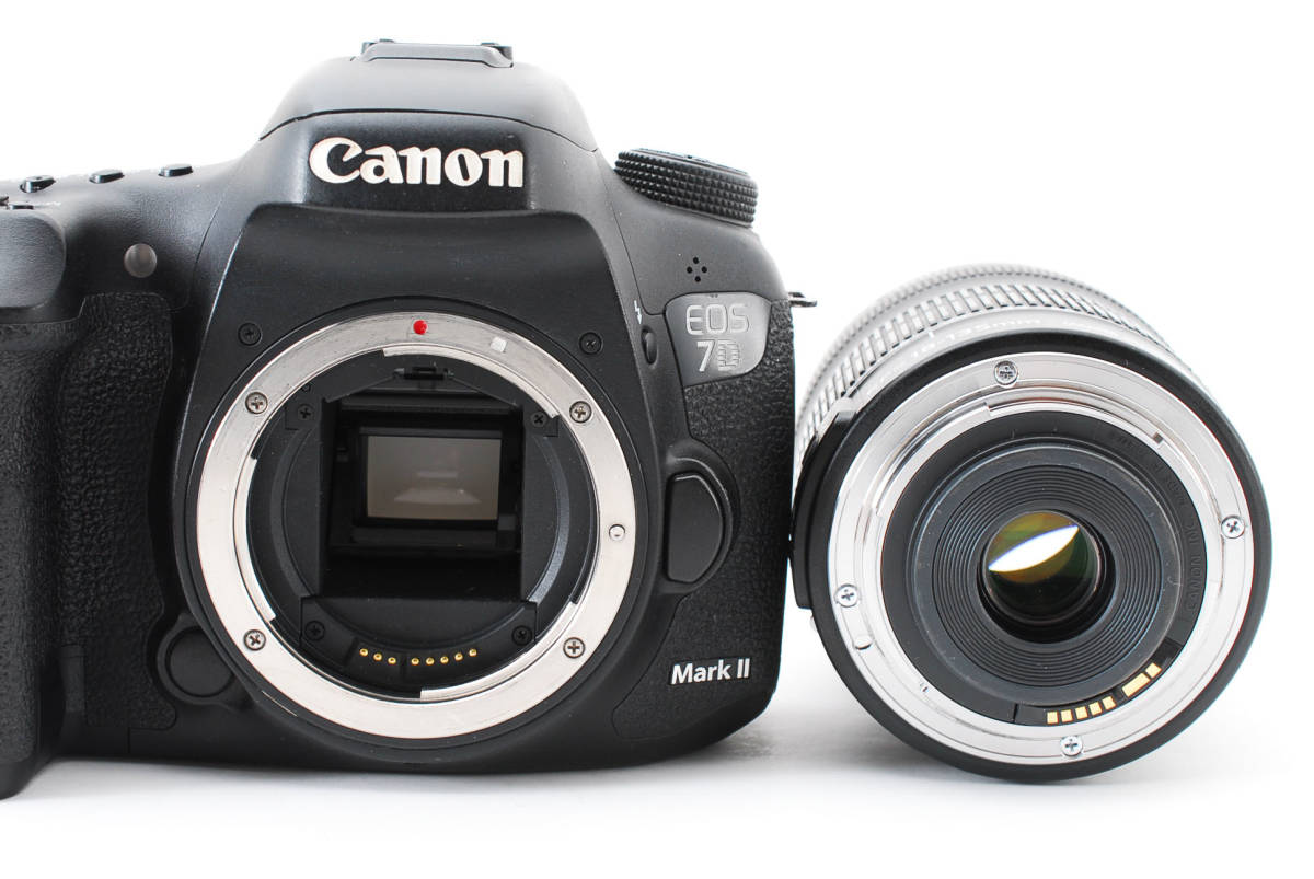 豪華な □美品□ キヤノン CANON EOS 7D MarkⅡ レンズキット《元箱付