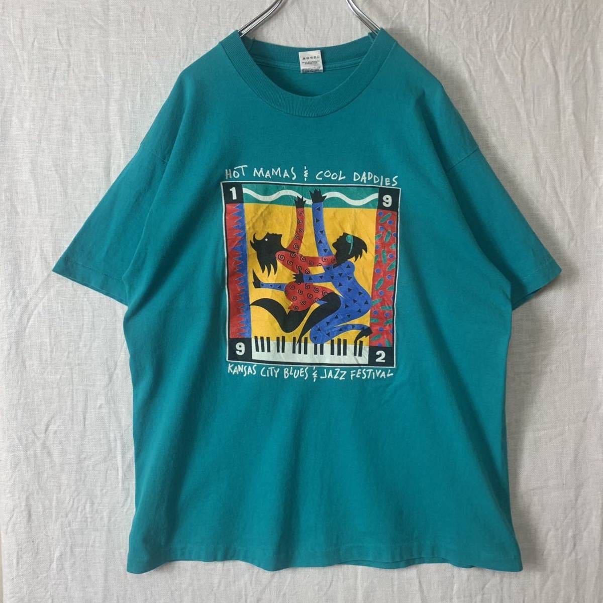 ヤフオク! - 90s USA製 JAZZ Tシャツ シングルステッチ オ