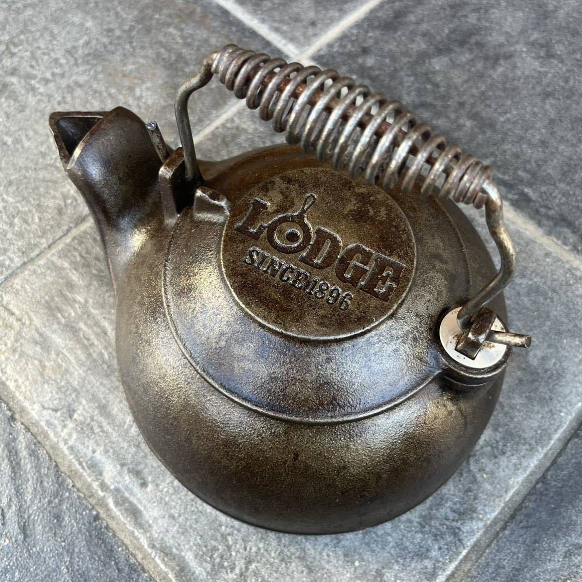 □□送料無料□LODGE(ロッジ)ケトル MADE IN USA 2TK2 検)キャンプ 薪