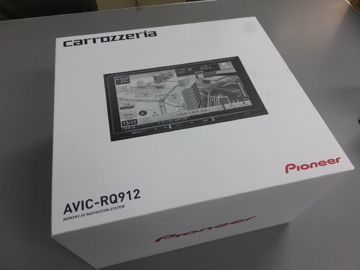 未使用未開封・在庫品】Pioneer カロッツェリア 楽ナビ AVIC-RQ912 9V