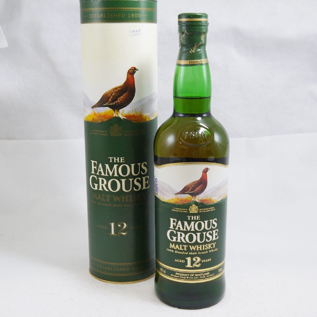 ☆未開栓 THE FAMOUS GROUSE 12年【フェイマス グラウス モルト