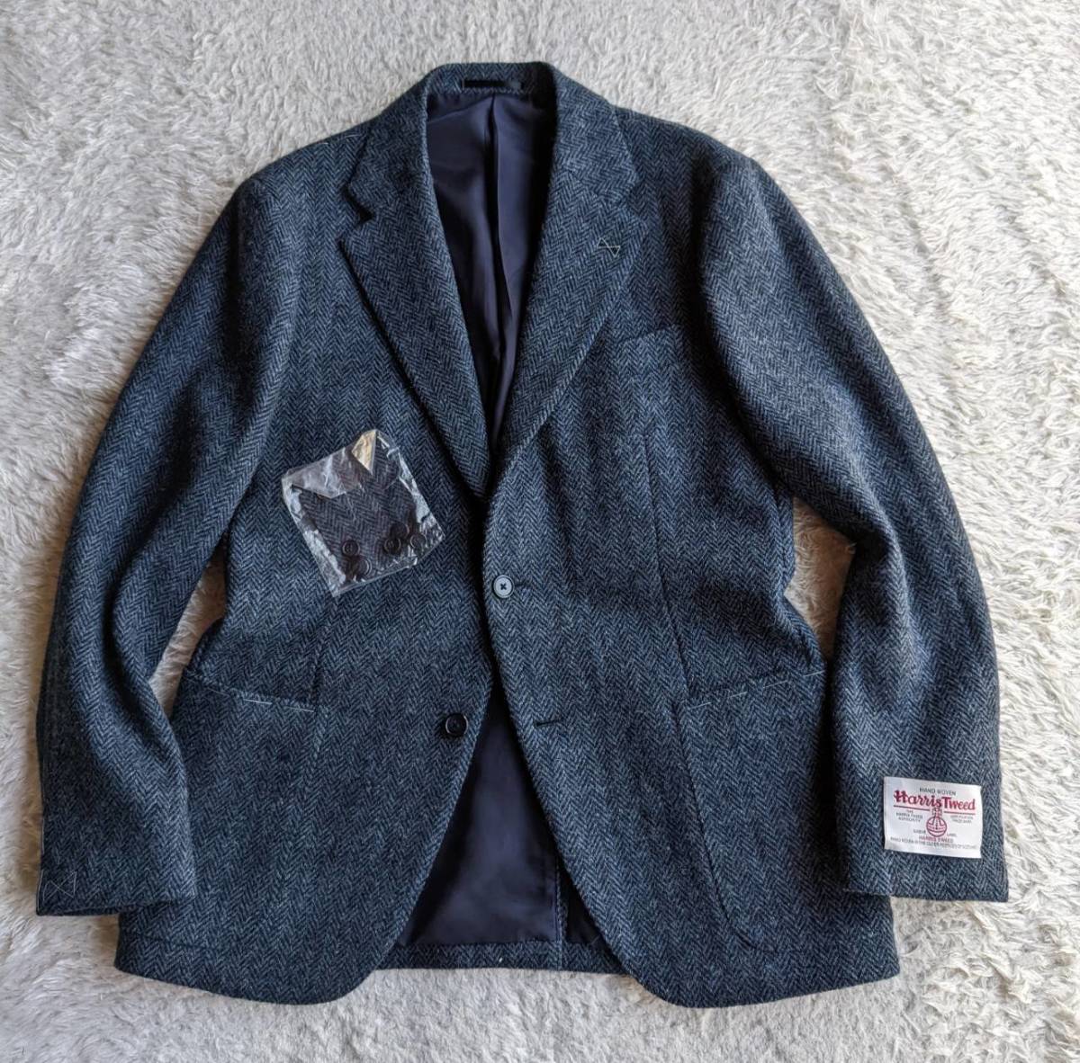 新品本物】【新品本物】SHIPS Haris Tweed ツイード ジャケット
