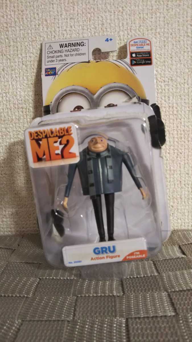 レア！ ★ ME2 ミニオン グルー フィギュア 怪盗グルーのミニオン危機一髪 ティブルフィギュア グルー DESPICABLE ME2 GRU Action Figure_画像10