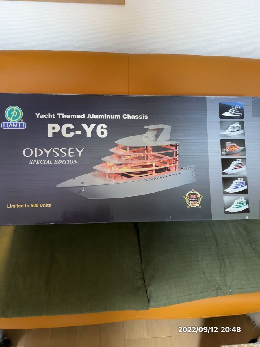 新品 未使用 Lian-Li ヨット型PCケース「PC-Y6